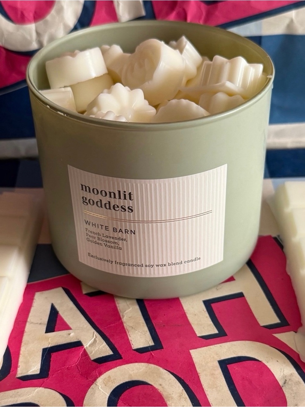 White Barn Moonlit Goddess wax Wax Melts